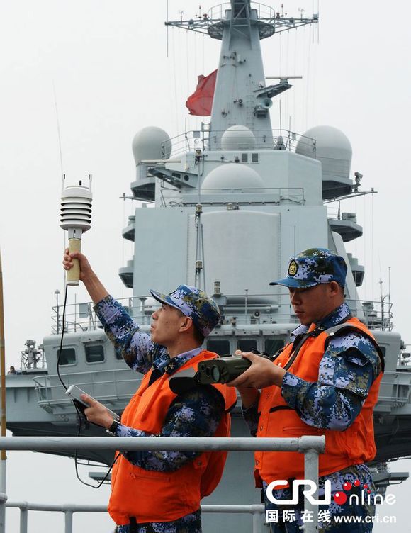 微氣象傳感器在遼甯艦中使用(yòng)